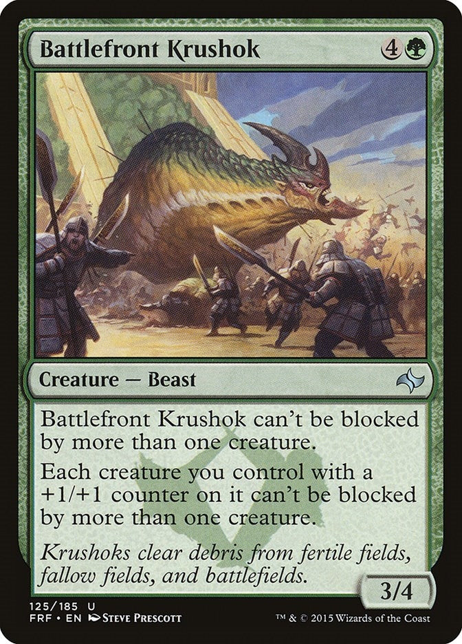 Image for Battlefront Krushok (Fate Reforged) (125) - Magic: The Gathering