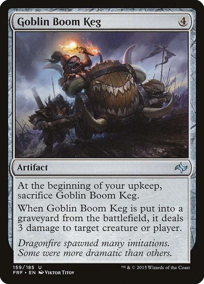 Image for Goblin Boom Keg (Fate Reforged) (159) - Magic: The Gathering