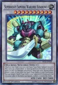 Image for Superheavy Samurai Warlord Susanowo (Secrets of Eternity) (SECE-EN048) - YuGiOh