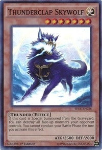 Image for Thunderclap Skywolf (Secrets of Eternity) (SECE-EN036) - YuGiOh