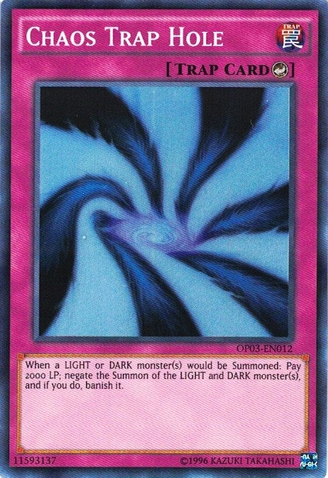 Image for Chaos Trap Hole (OTS Tournament Pack 3) (OP03-EN012) - YuGiOh