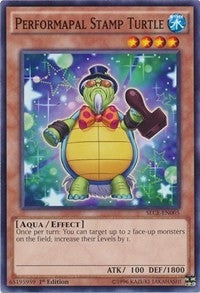 Image for Performapal Stamp Turtle (Secrets of Eternity) (SECE-EN005) - YuGiOh