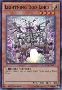 Image for Lightning Rod Lord (Secrets of Eternity) (SECE-EN037) - YuGiOh