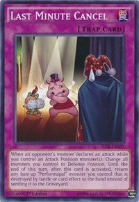 Image for Last Minute Cancel (Secrets of Eternity) (SECE-EN069) - YuGiOh