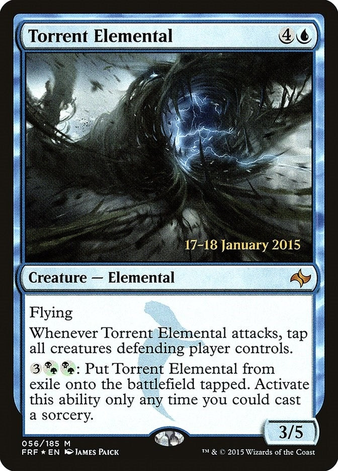 Image for Torrent Elemental (Prerelease Cards) (56) - Magic: The Gathering