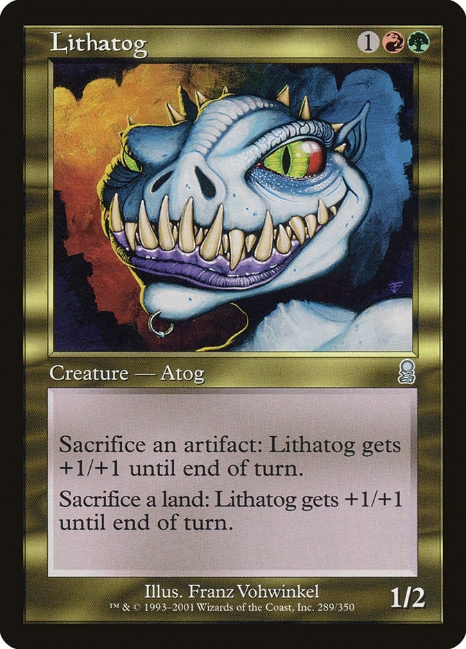Image for Lithatog (Odyssey) (289) - Magic: The Gathering