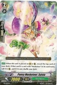 Image for Pansy Musketeer, Sylvia (Promo Cards) (PR/0120EN) - Cardfight Vanguard