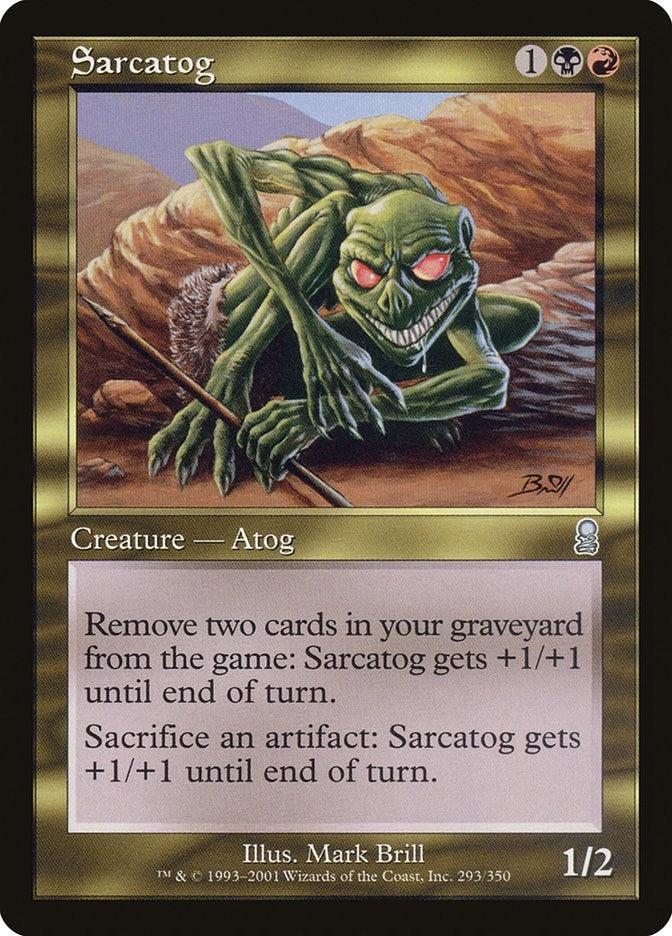 Image for Sarcatog (Odyssey) (293) - Magic: The Gathering