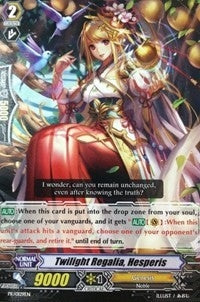 Image for Twilight Regalia, Hesperis (Promo Cards) (PR/0129EN) - Cardfight Vanguard
