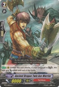Image for Ancient Dragon Twin Axe Warrior (BT17: Blazing Perdition ver.E) (BT17/081EN) - Cardfight Vanguard