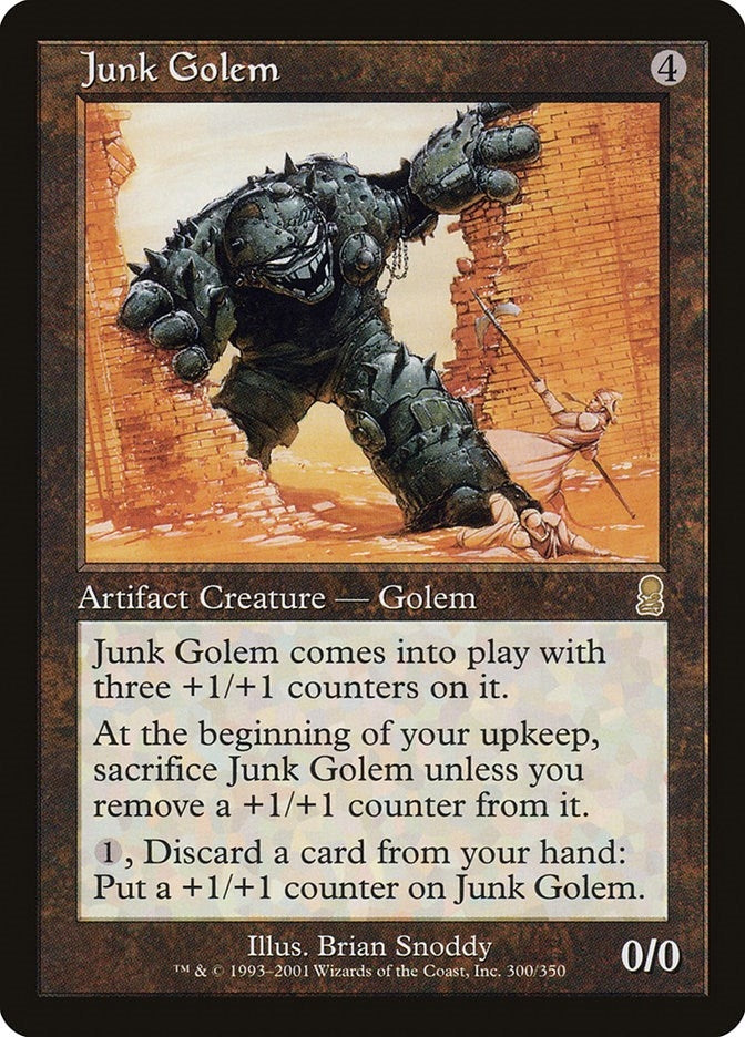 Image for Junk Golem (Odyssey) (300) - Magic: The Gathering
