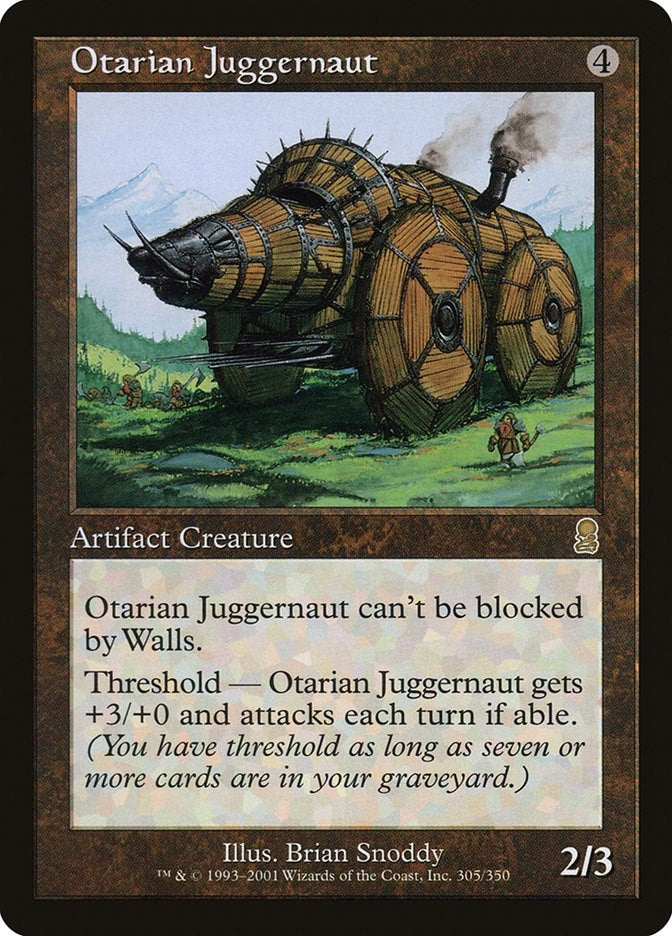 Image for Otarian Juggernaut (Odyssey) (305) - Magic: The Gathering