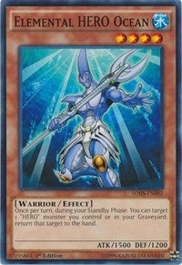 Image for Elemental HERO Ocean (Structure Deck: HERO Strike) (SDHS-EN002) - YuGiOh