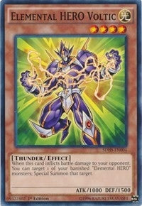 Image for Elemental HERO Voltic (Structure Deck: HERO Strike) (SDHS-EN004) - YuGiOh