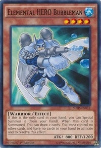 Image for Elemental HERO Bubbleman (Structure Deck: HERO Strike) (SDHS-EN012) - YuGiOh
