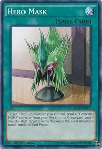 Image for Hero Mask (Structure Deck: HERO Strike) (SDHS-EN027) - YuGiOh