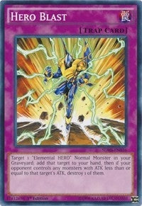 Image for Hero Blast (Structure Deck: HERO Strike) (SDHS-EN036) - YuGiOh