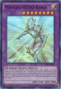 Image for Masked HERO Koga (Structure Deck: HERO Strike) (SDHS-EN042) - YuGiOh