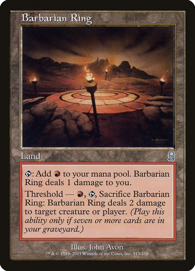 Image for Barbarian Ring (Odyssey) (313) - Magic: The Gathering