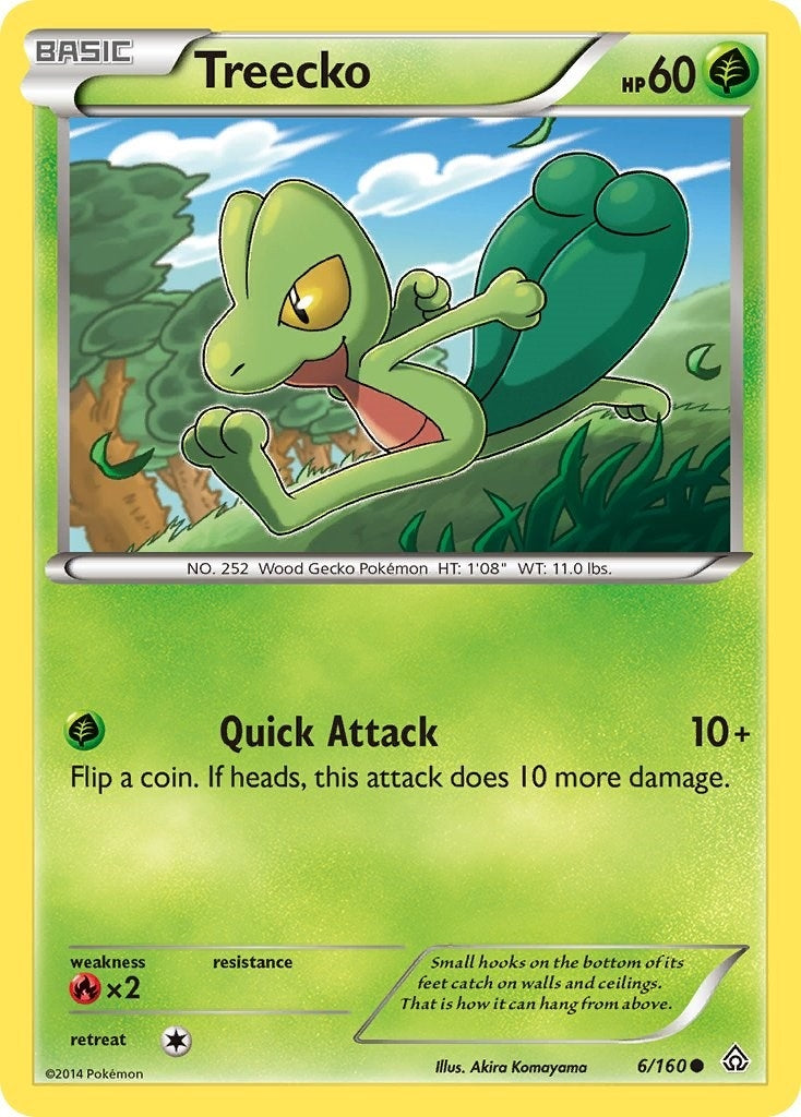 Image for Treecko (XY - Primal Clash) (6/160) - Pokemon