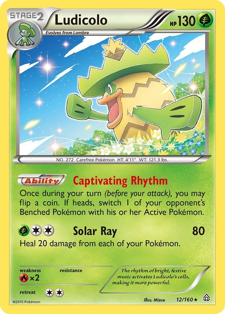 Image for Ludicolo (XY - Primal Clash) (12/160) - Pokemon