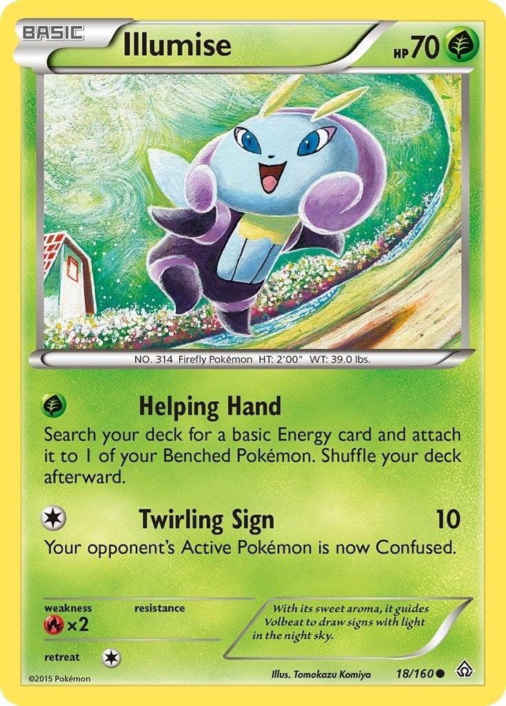 Image for Illumise (XY - Primal Clash) (18/160) - Pokemon