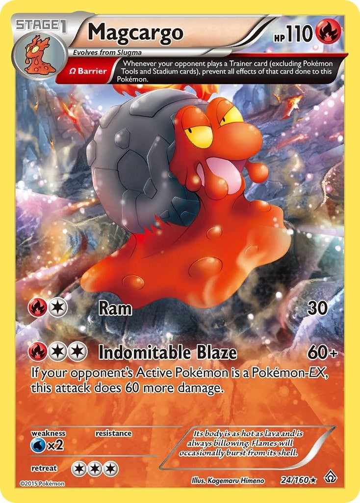 Image for Magcargo (Omega) (XY - Primal Clash) (24/160) - Pokemon