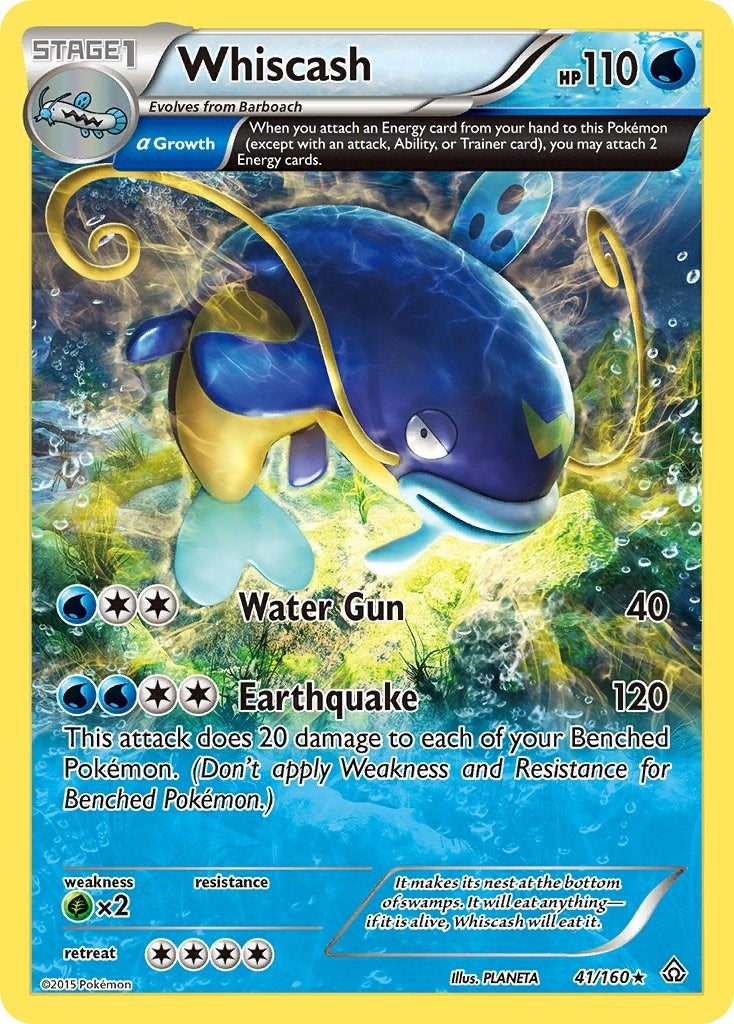Image for Whiscash (Alpha) (XY - Primal Clash) (41/160) - Pokemon