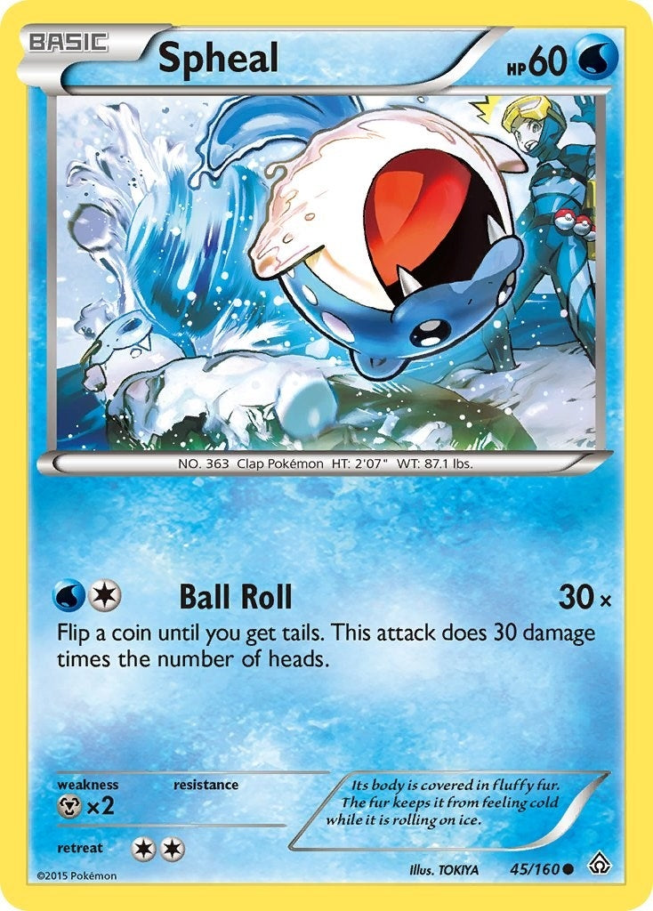 Image for Spheal (45) (XY - Primal Clash) (45/160) - Pokemon