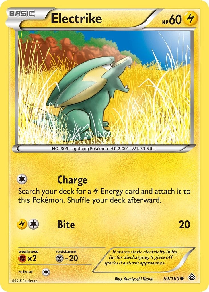 Image for Electrike (XY - Primal Clash) (59/160) - Pokemon