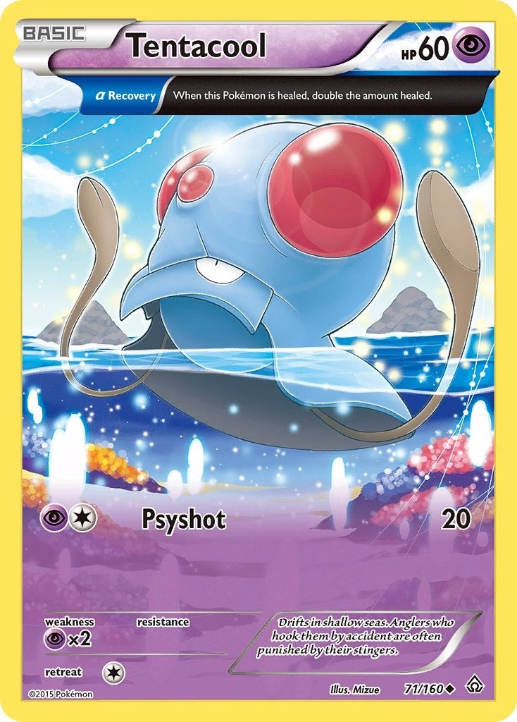 Image for Tentacool (Alpha) (XY - Primal Clash) (71/160) - Pokemon