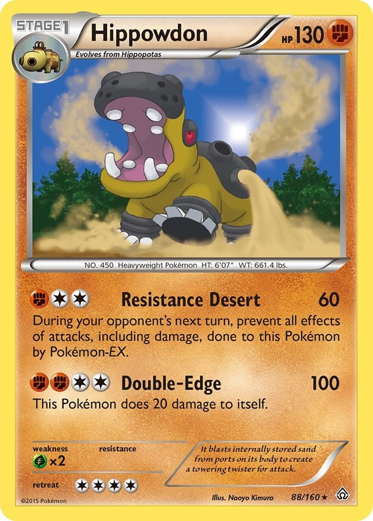 Image for Hippowdon (XY - Primal Clash) (88/160) - Pokemon