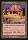 Image for Ravaged Highlands (Odyssey) (324) - Magic: The Gathering