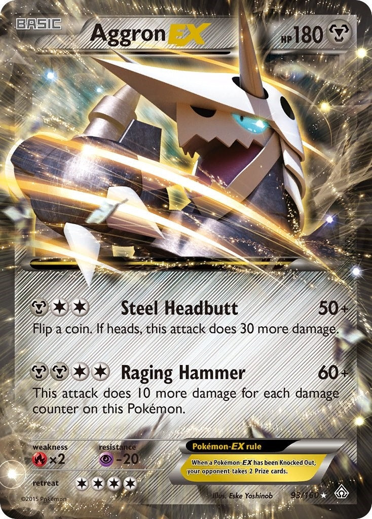 Image for Aggron EX (XY - Primal Clash) (93/160) - Pokemon