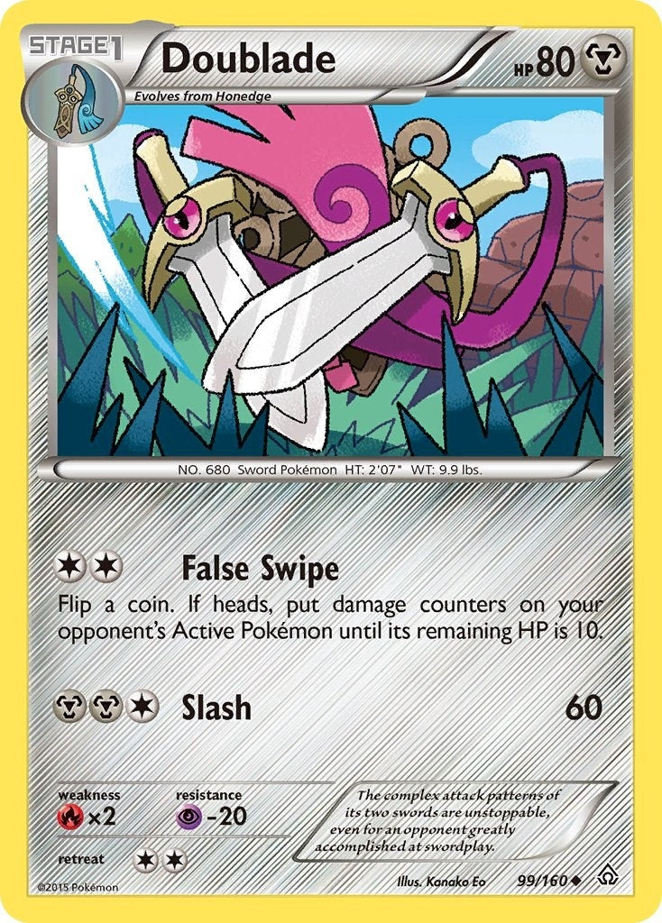 Image for Doublade (XY - Primal Clash) (99/160) - Pokemon
