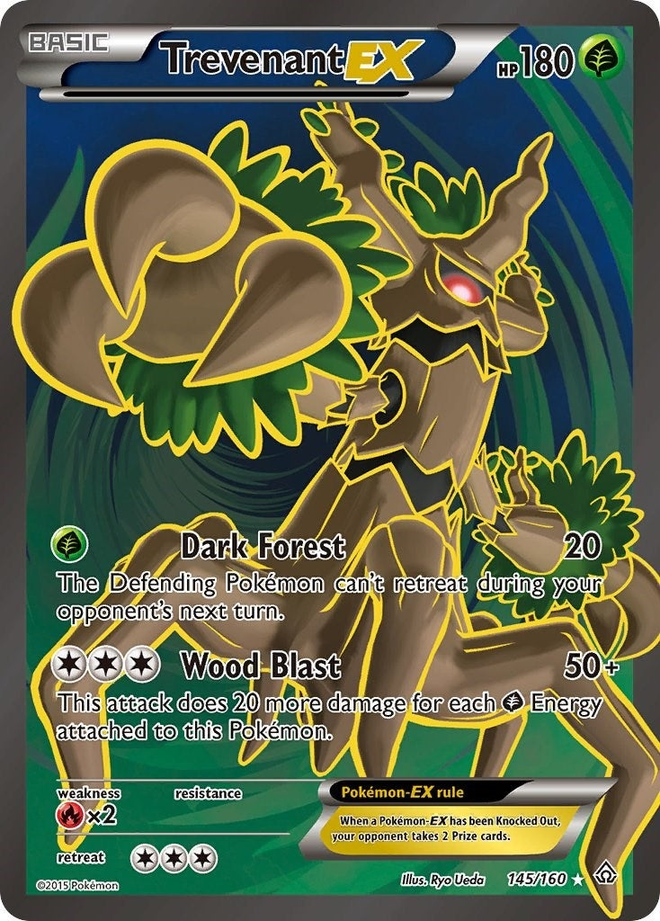 Image for Trevenant EX (145 Full Art) (XY - Primal Clash) (145/160) - Pokemon