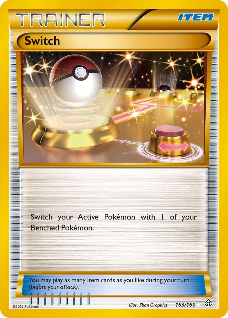 Image for Switch (163 Secret Rare) (XY - Primal Clash) (163/160) - Pokemon