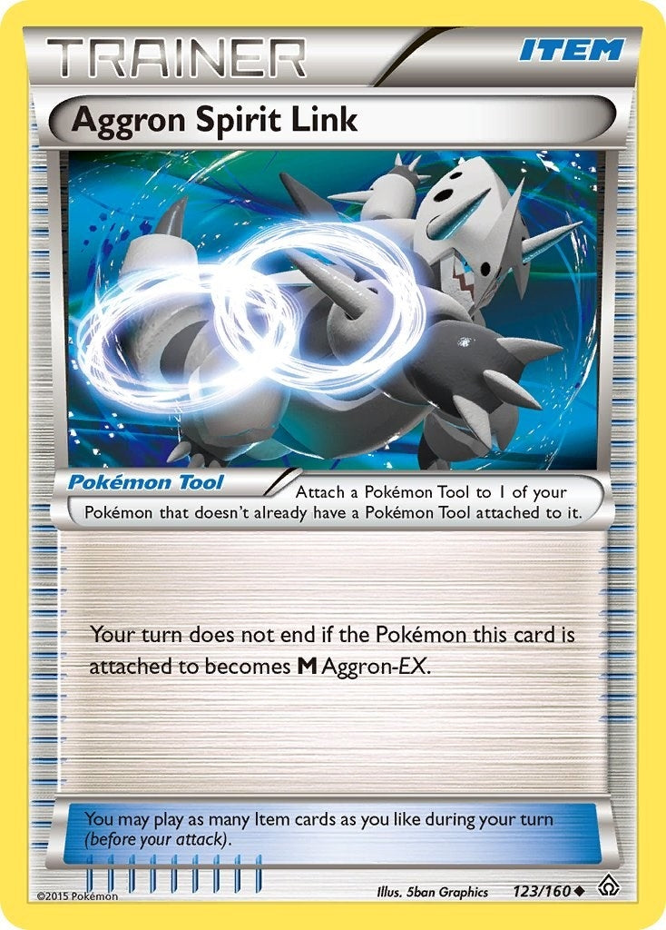 Image for Aggron Spirit Link (XY - Primal Clash) (123/160) - Pokemon