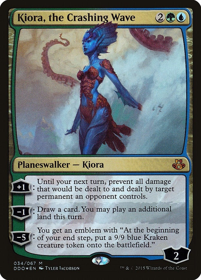 Image for Kiora, the Crashing Wave (Duel Decks: Elspeth vs. Kiora) (34) - Magic: The Gathering