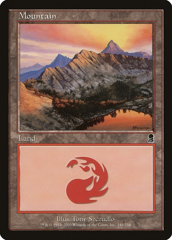 Image for Mountain (346) (Odyssey) (346) - Magic: The Gathering