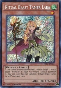 Image for Ritual Beast Tamer Lara (The Secret Forces) (THSF-EN022) - YuGiOh