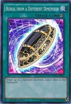 Image for Burial from a Different Dimension (The Secret Forces) (THSF-EN051) - YuGiOh