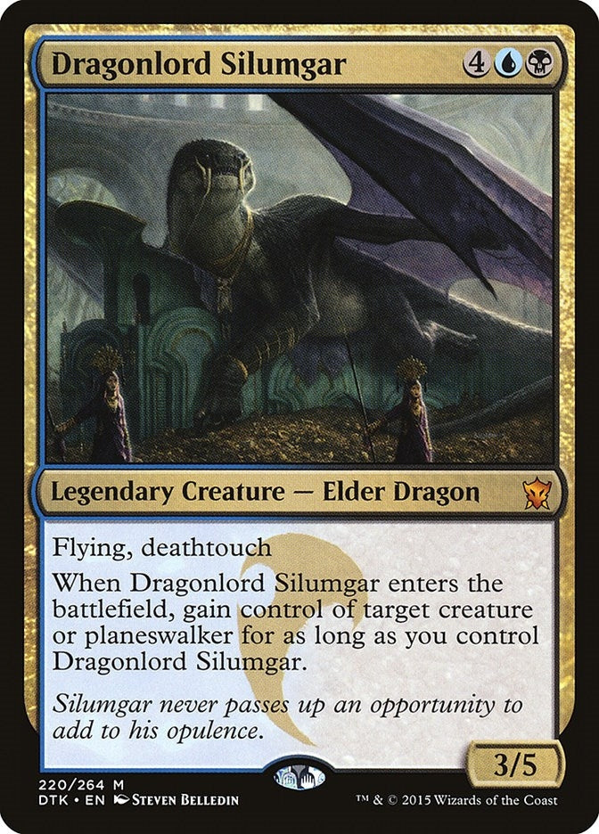 Image for Dragonlord Silumgar (Dragons of Tarkir) (220) - Magic: The Gathering