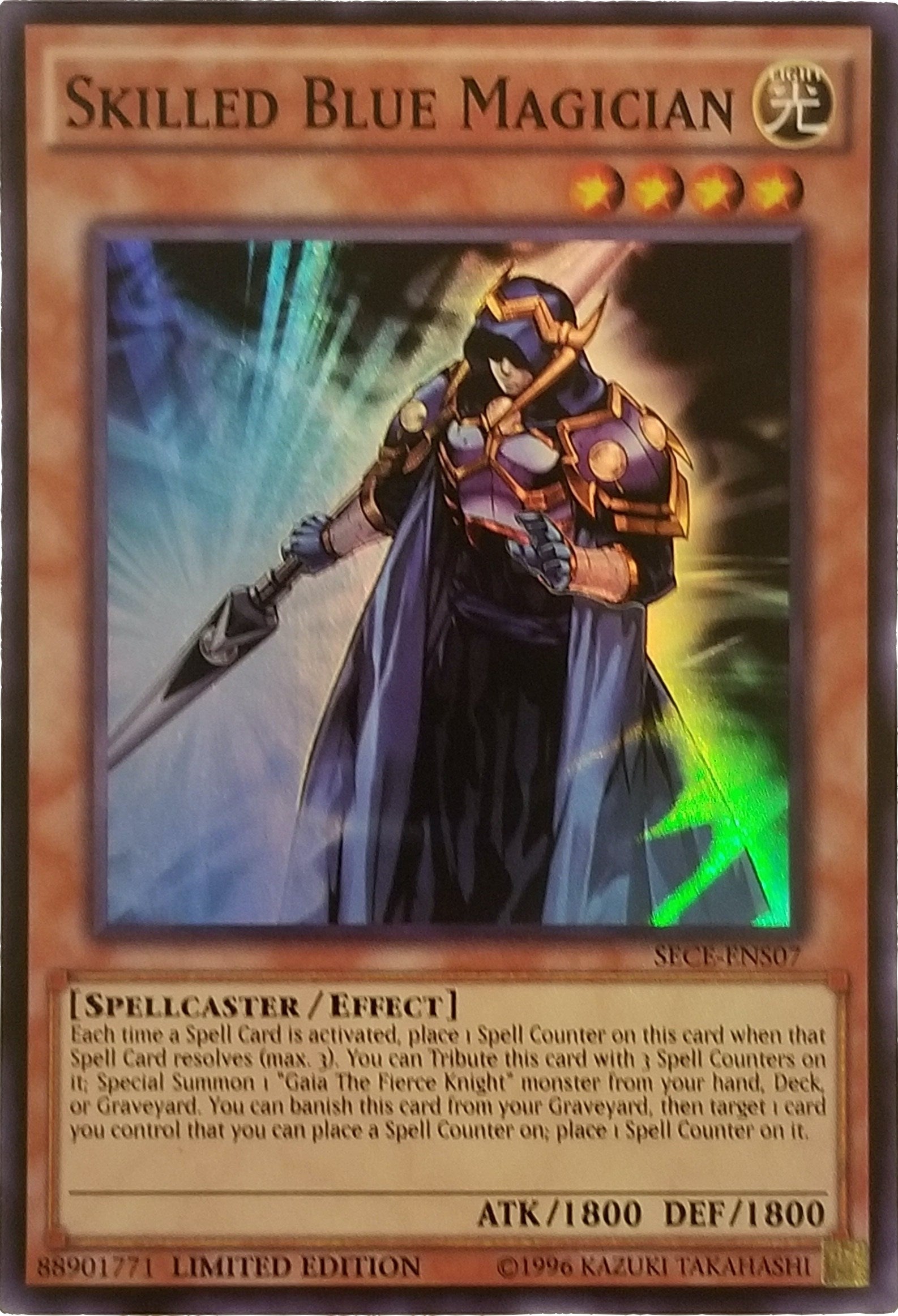 Image for Skilled Blue Magician (SE) (Secrets of Eternity) (SECE-ENS07) - YuGiOh