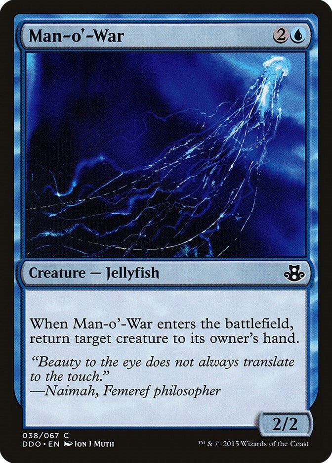 Image for Man-o'-War (Duel Decks: Elspeth vs. Kiora) (38) - Magic: The Gathering