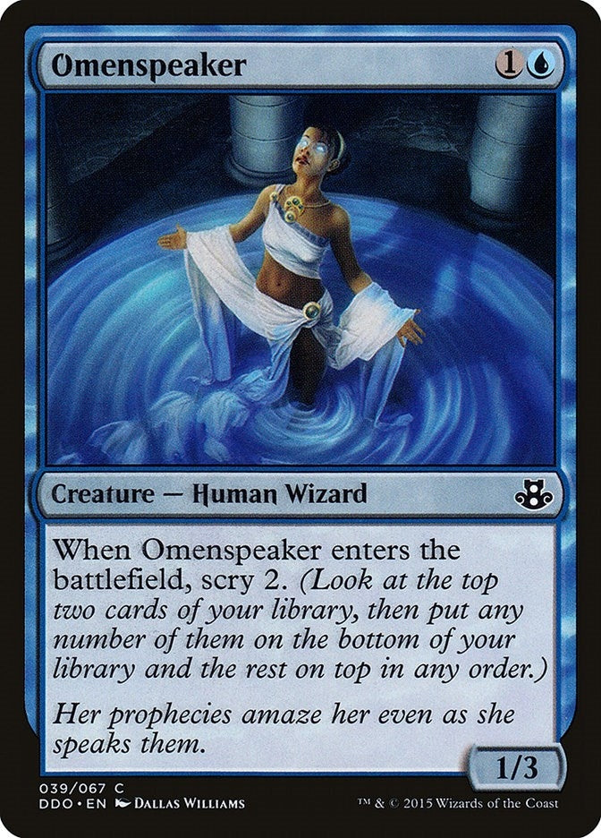 Image for Omenspeaker (Duel Decks: Elspeth vs. Kiora) (39) - Magic: The Gathering