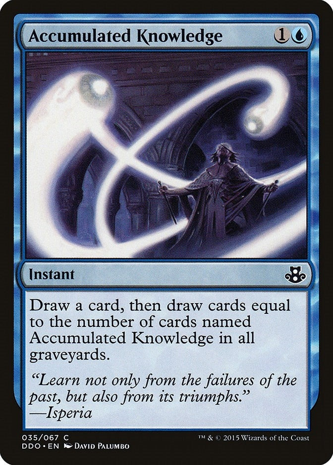 Image for Accumulated Knowledge (Duel Decks: Elspeth vs. Kiora) (35) - Magic: The Gathering