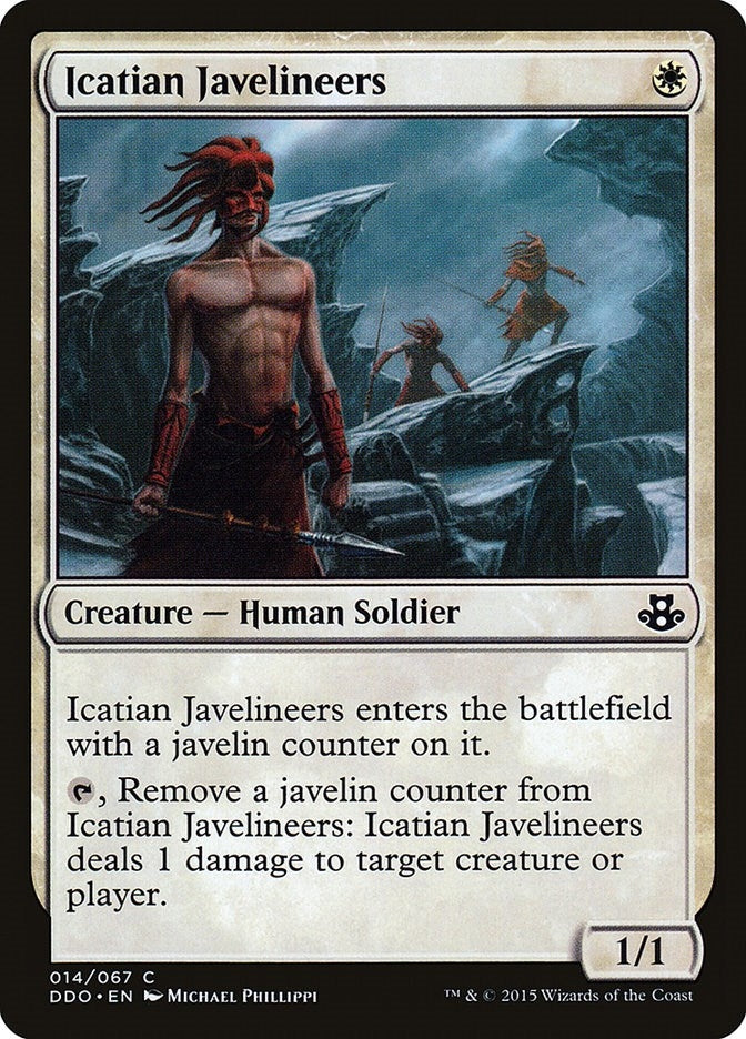 Image for Icatian Javelineers (Duel Decks: Elspeth vs. Kiora) (14) - Magic: The Gathering