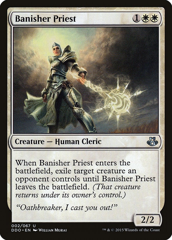 Image for Banisher Priest (Duel Decks: Elspeth vs. Kiora) (2) - Magic: The Gathering