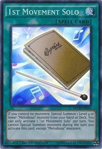 Image for 1st Movement Solo (SE) (The New Challengers) (NECH-ENS10) - YuGiOh